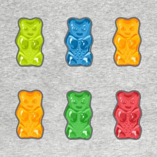 Colorful Gummy Bears T-Shirt